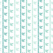 Seamless Pattern Abstact Bamboo Blue Colors