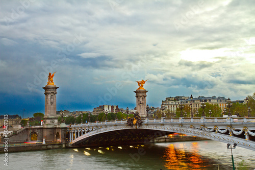 Photo: Bridge of Alexandre III, Paris, France Bridge of Alexandre III, Paris, France