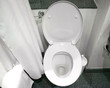 Toilet in the bathroom