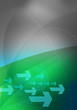 graphic backdrop green grey
