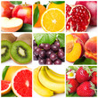 Fruit collage
