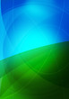 blue green graphics