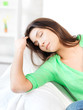 sleeping woman