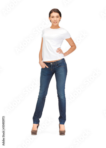 Photo: happy and carefree teenage girl happy and carefree teenage girl