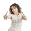 Double thumb up