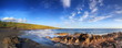 Panorama du littoral de La Réunion.