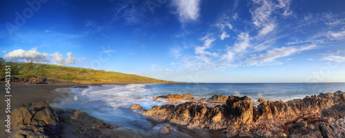 Photo: Panorama du littoral de La Réunion. Panorama du littoral de La Réunion.