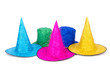 Party hats isolated on the white