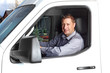 Handsome truck driver.