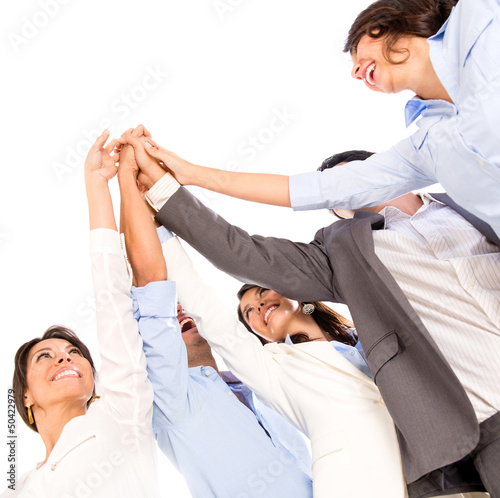 Photo: Business teamwork Business teamwork