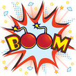 Vector: Boom explosion vector Boom explosion vector