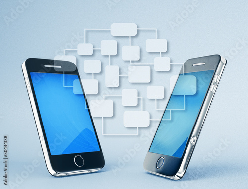 Illustration: smartphones smartphones