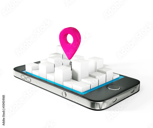 Photo: mobile map mobile map