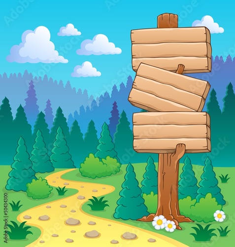 Vector: Forest theme image 3 Forest theme image 3