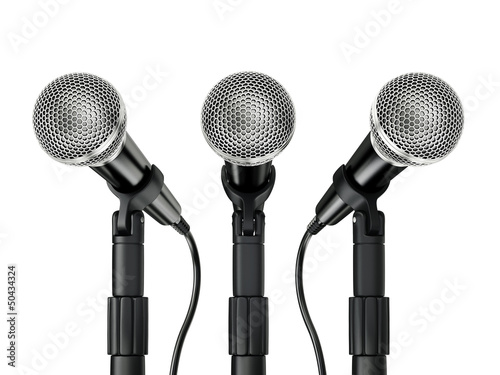Illustration: microphone microphone