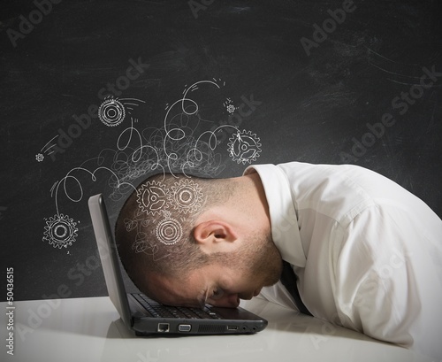 Photo: Stress concept Stress concept