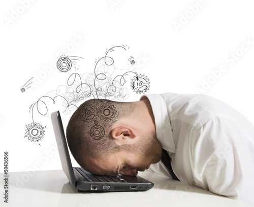 Photo: Stress concept Stress concept