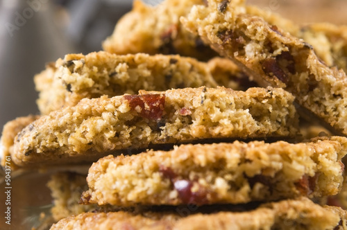 Photo: Freshly baked cranberry cookies Freshly baked cranberry cookies