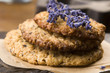 Handmade lavender cookies
