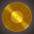Golden Vinyl Record