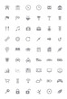Icons and pictograms set