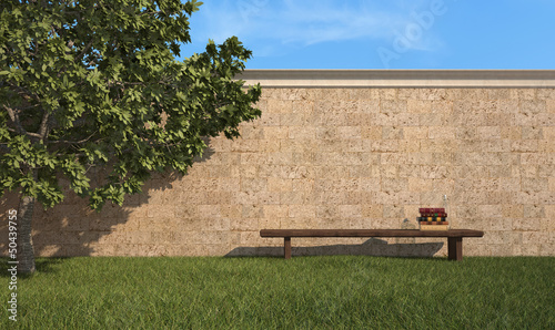 Illustration: Relax in the garden Relax in the garden