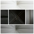 montage de cuir: couture et capiton