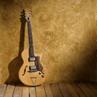 vintage jazz guitar