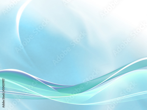 Illustration: Abstract gentle light blue background Abstract gentle light blue background