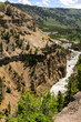 canyon vicino alla cascate Yellowstone