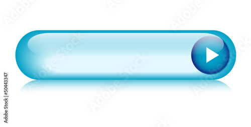 Vector: Blue web button (rectangular arrow vector gel contact) Blue web button (rectangular arrow vector gel contact)