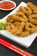 Ika Furai - Deep fried breaded squid rings with chili sauce.
