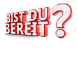 Illustration: Bist Du Bereit Bist Du Bereit
