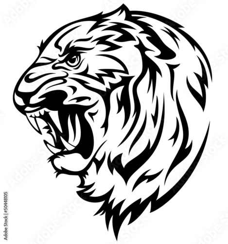 Vector: furious tiger vector illustration furious tiger vector illustration