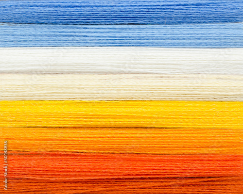 Photo: woolen colorful threads woolen colorful threads
