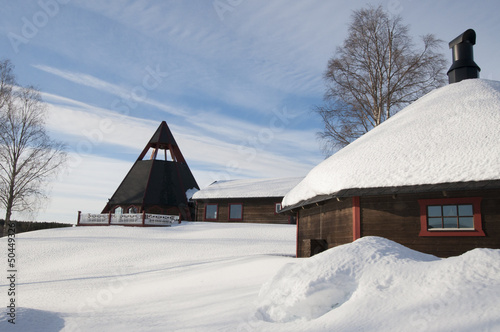 Photo: Modern church in Sweden Modern church in Sweden