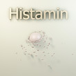 Histamin - 3D Render
