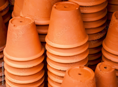 Photo: Group of clay vases Group of clay vases