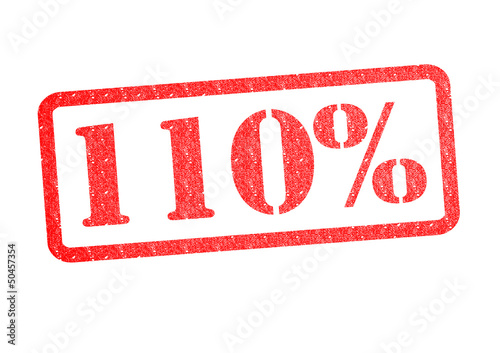Illustration: 110% Rubber Stamp 110% Rubber Stamp