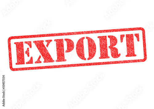 Illustration: EXPORT Rubber Stamp EXPORT Rubber Stamp
