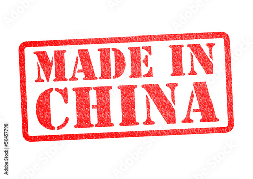 Illustration: MADE IN CHINA Rubber Stamp MADE IN CHINA Rubber Stamp