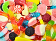 Colorful candies background