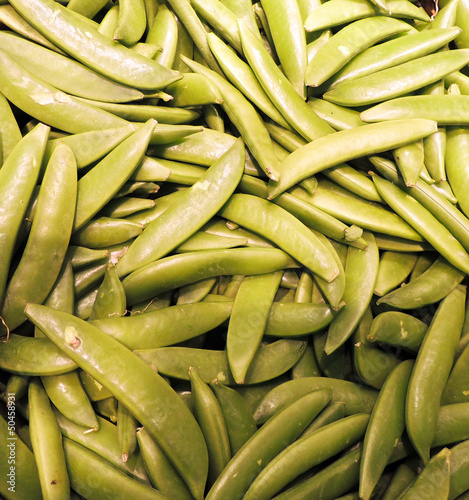 Photo: Green beans background Green beans background