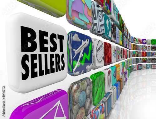 Illustration: Best Sellers App Ranking List Wall Applications Best Sellers App Ranking List Wall Applications