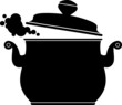 Vector: Cooking Pan (silhouette) Cooking Pan (silhouette)