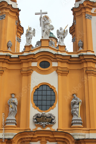Photo: Melk Abbey Church details in Lower Austria Melk Abbey Church details in Lower Austria
