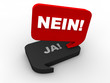 Entscheidung - nein