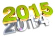 Illustration: 3D Goldzeichen - 2014 - 2015 3D Goldzeichen - 2014 - 2015