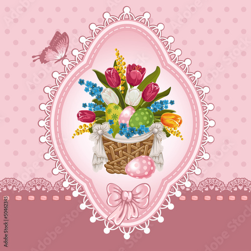 Vector: Easter greeting Easter greeting