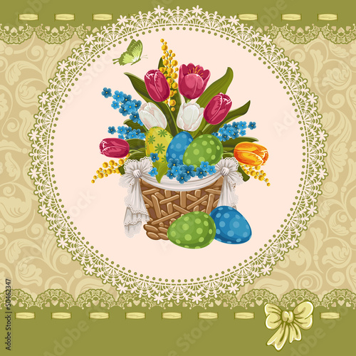 Vector: Easter greeting Easter greeting